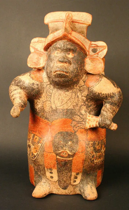 Vaso antropomorfo: enano jorobado