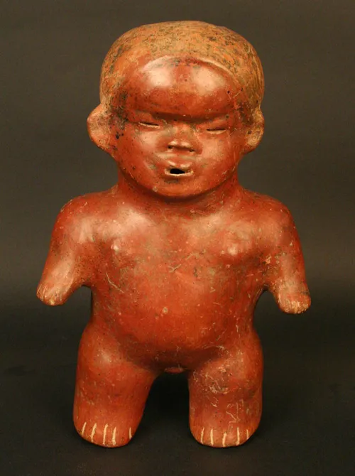 Figura antropomorfa femenina: Jorobada