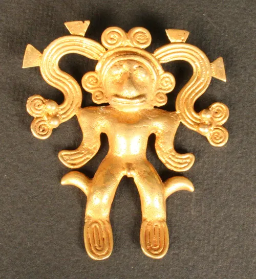 Pendiente antropomorfo