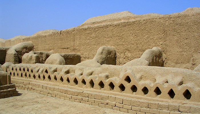 Sector de depósitos, ciudadela Tshudi de Chan Chan.