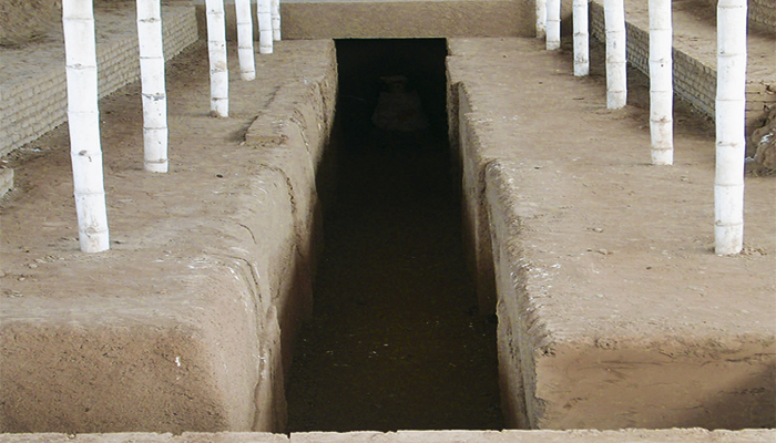 Tumba del gobernante, ciudadela Tshudi de Chan Chan