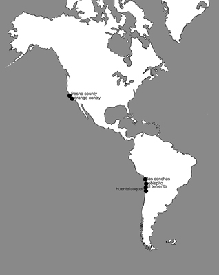 Ubicación de los Changos