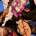 Las monedas de la cuerda del Inka representan los millones de súbditos de su imperio.