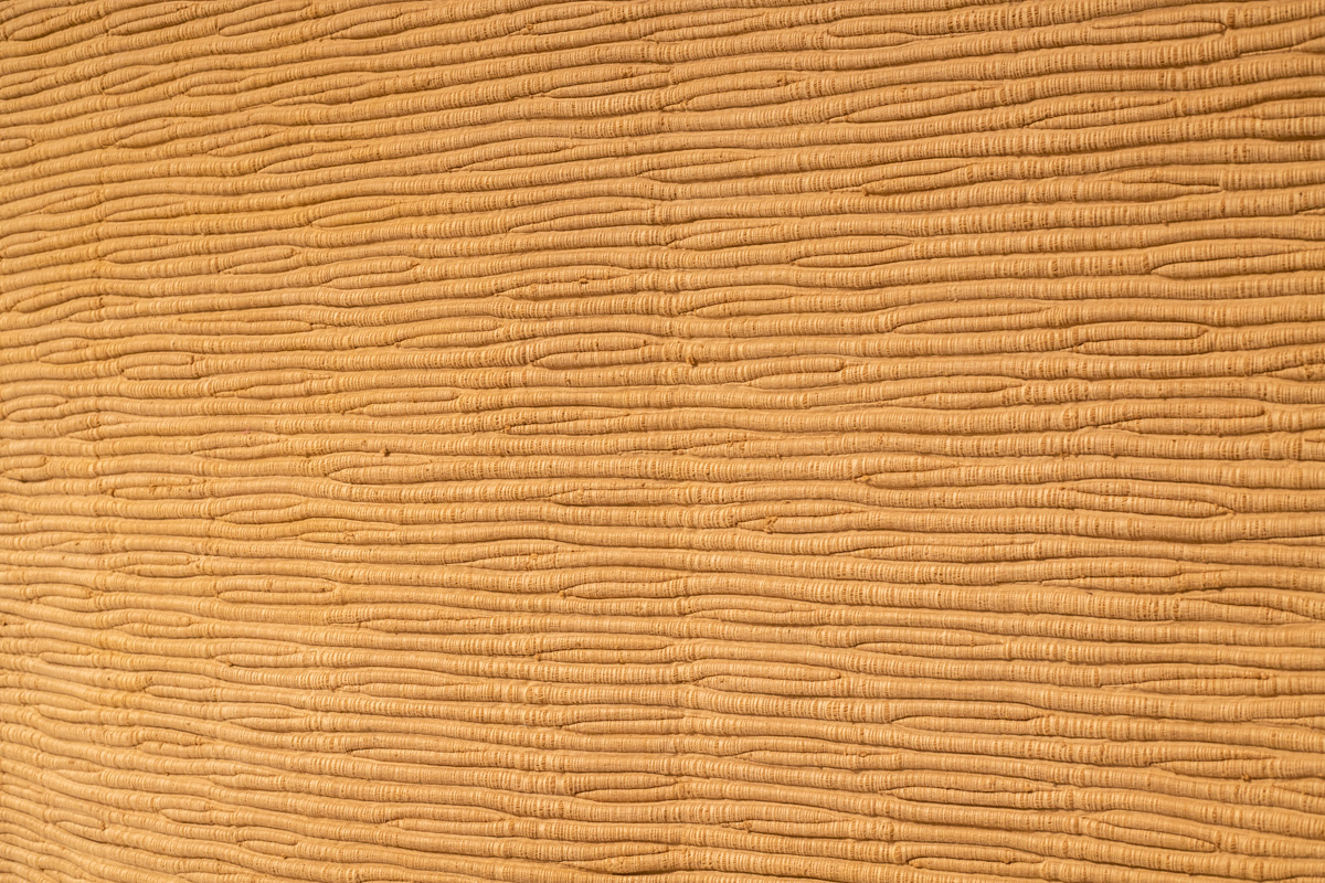 BADAGARA. (Detalle). ca. 1966. Algodón y lana. Cotton and wool. 116 x 120 cm.Colección de la artista.