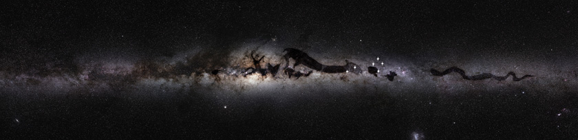 La Llama Celeste o Yakana en la Vía Láctea.