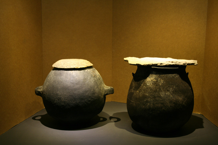 Cántaros de cerámica del Alero Taira.