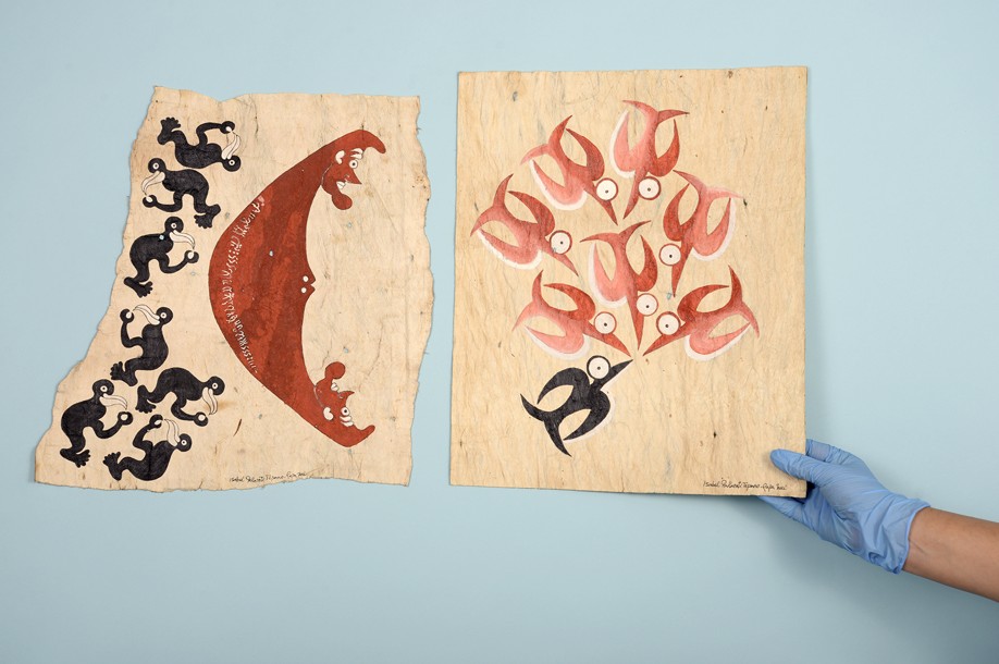 Colors of Tangata Manu (birdman): Drawing workshop with natural pigments